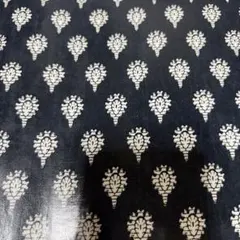 ソレイアード　ラミネート生地 ネイビー