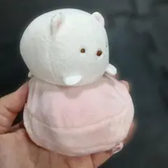 しろくま ぬいぐるみ マスコット エコバッグ