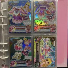 アイカツ ジュエリングレア衣装カード 4枚セット アンジュアクアマリン