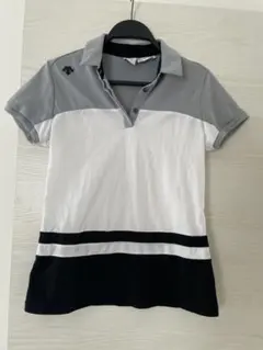 DESCENTE レディース ゴルフウェア ポロシャツのサムネイル
