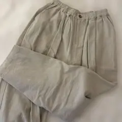 SUNVALLEY 綿麻パンツ