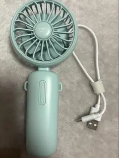 ハンディファン ブルー ライブオンプロダクツ