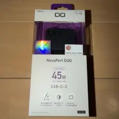 新品　CIO 急速充電器 NovaPort DUO 45W CIO-G45W2C