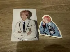 なにわ男子 HARD WORK ファミクラ トレカ フレークシール 西畑大吾