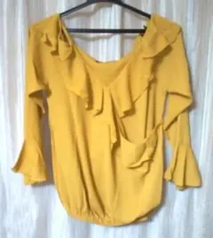 DURAS フリルキャミトップ