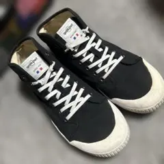 spring courtスニーカー 黒 27.5cmのサムネイル
