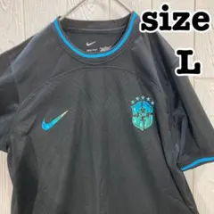 2022カタールW杯 nike ブラジル代表ユニフォーム サイズL - メルカリ