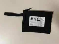 MHL. ポーチ　黒　新品未使用のサムネイル