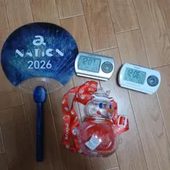 a-nation 2026 うちわ DIMPLE 時計 mixue