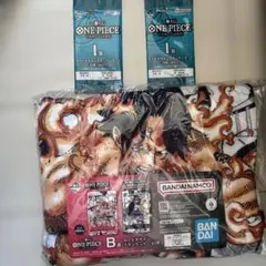 ONE PIECE 1番くじ　B賞カードデザインブランケット