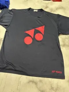 YONEX ネイビーシャツ 大きなロゴ