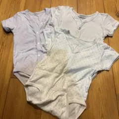 80 半袖肌着　3枚セット