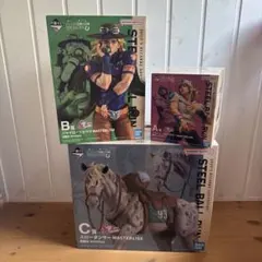 ジョジョ 一番くじ B ジャイロ C スローダンサー フィギュア G H I J
