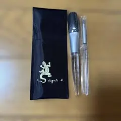 agnès b. メイクブラシ 2本セット ケース付きのサムネイル