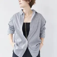 earth music&ecologyストライプ シャツ