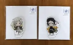 文豪ストレイドッグス くじメイト 中島敦&芥川龍之介 紅葉 アクリルスタンド