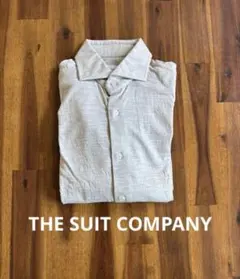 THE SUIT COMPANY ベージュドレスシャツ