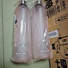 て*り様 スヌーピータイムマーカー付きウォーターボトル1000ml　2本のサムネイル