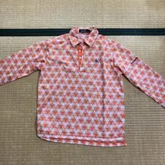 le coq sportif オレンジゴルフシャツ
