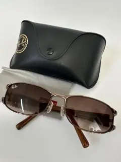Ray-Ban ブラウンレンズ サングラス ケース付き