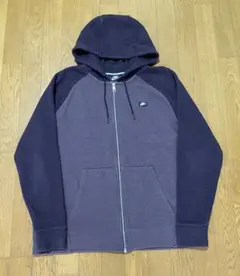 Nike フルジップ パーカー Lサイズ 紫 茶