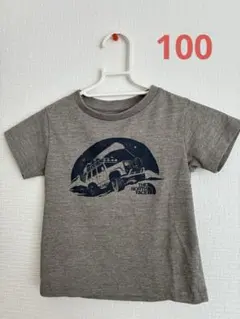 THE NORTH FACE キッズ Tシャツ グレー　100のサムネイル