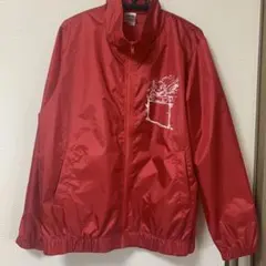 【最終価格‼︎】赤ナイロンジャケット OURYO FES STAFF