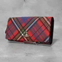 【美品】Vivienne Westwood DERBY タータンチェック 長財布のサムネイル