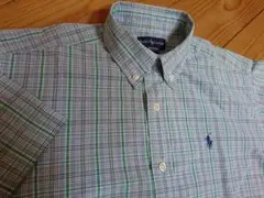 160★ラルフローレン　ボタンダウンシャツ