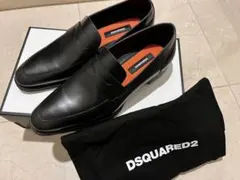 DSQUARED2 ローファー 43.5 ブラックレザー