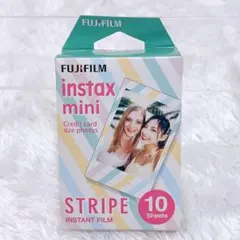 【未使用品】intax mini インスタントフィルム STRIPE