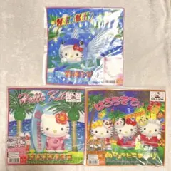 【サンリオ】ご当地キティ　宮崎　限定　プチタオル　3点セット