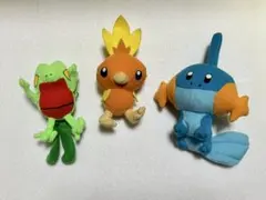ポケモン TOMY くるりんマスコット アチャモ　キモリ ミズゴロウ アドバンス