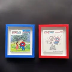 EXPO2025 ハイジ×ミャクミャク ミニフレームマグネット 2点