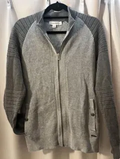 CalvinKlein  ジップアップ　ニットカーディガンのサムネイル