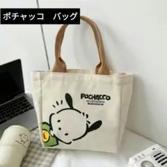 sanrioキャンパストートバッグpochacco