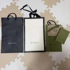 GUCCI ギフトボックス 紙袋 巾着 セット - メルカリ
