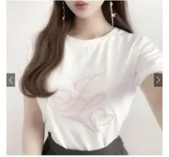 grl 刺繍ロゴTシャツ sm160