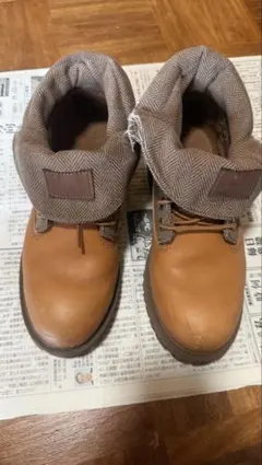 Timberland レディース ロールトップブーツ ブラウンのサムネイル