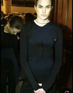 helmut lang 本人期　1990s ハイゲージニット HELMUT LANG（ヘルムートラング）ニット・セーター 黒 サイズ:M