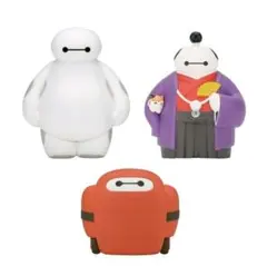 ベイマックス ソフビフィギュア スペシャルコスチューム ３種セット 新品 コンプ