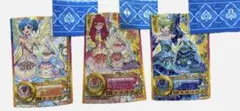 アイカツ カード 太陽のドレス 3枚セット（オリキャラ）