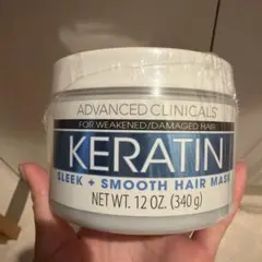 ADVANCED CLINICALS KERATIN ヘアマスク 340gのサムネイル