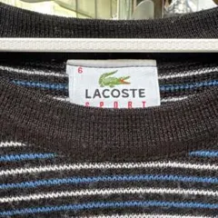 LACOSTE SPORT ボーダー ニット セーター サイズ6