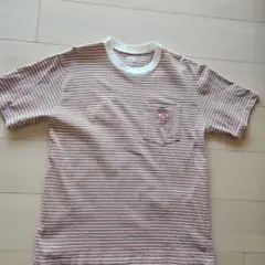 DANTON ダントン ボーダー 半袖 ポケットTシャツのサムネイル