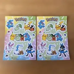 ポケモン シール 2枚セット SoftBank Y!mobileのサムネイル