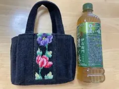 ハ*ル様 FEILER ブラック 花柄トートバッグ