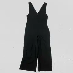 UNIQLO ユニクロ♡Vネックサロペット　オーバーオール　ブラック　S