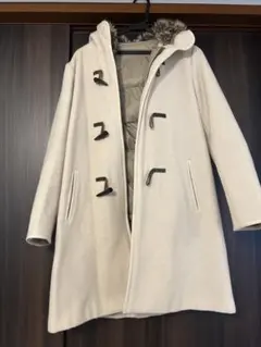 FREAK'S STORE ダッフルコート ファー　ダウン　ホワイト　3way