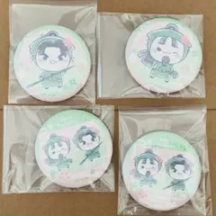 忍たま乱太郎 フリューくじ 桜もちぴこの段 潮江文次郎 立花仙蔵 缶バッジ